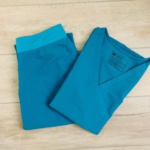 Figs scrubs- Teal